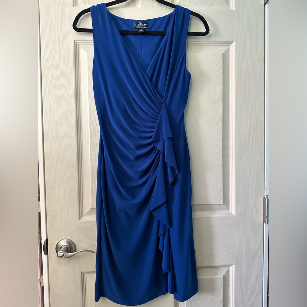 Blue dress
